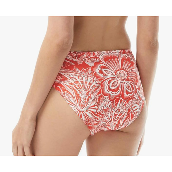 Vince Camuto Women's Standard Reversible High Leg Bikini Bottom Small NWT - Picture 2 of 4